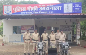 चोरी की 3 मोटर सायकल और लैपटॉप जप्त, 1 आरोपी गिरफ्तार