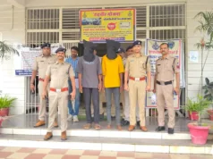 ATM में डकैती की साजिश नाकाम: देहात पुलिस ने नाबालिग समेत दो बदमाश दबोचे, दो फरार….