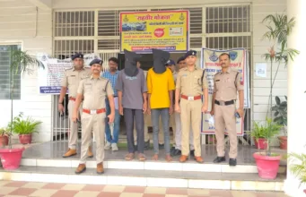 ATM में डकैती की साजिश नाकाम: देहात पुलिस ने नाबालिग समेत दो बदमाश दबोचे, दो फरार….
