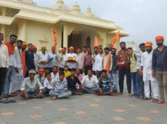 ग्राम सिहोरा (मटका) की भव्य गदा पदयात्रा जाम सांवली पहुंचकर संपन्न, युवाओं ने मांगी सुख-समृद्धि की कामना