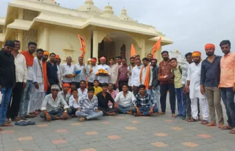 ग्राम सिहोरा (मटका) की भव्य गदा पदयात्रा जाम सांवली पहुंचकर संपन्न, युवाओं ने मांगी सुख-समृद्धि की कामना