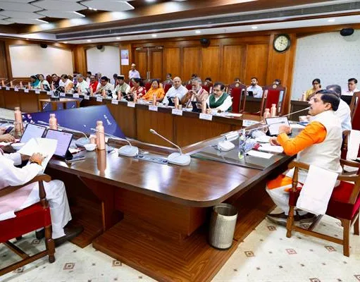 मुख्यमंत्री डॉ.यादव की अध्यक्षता में मंत्रि-परिषद की बैठक में लिये गए निर्णय