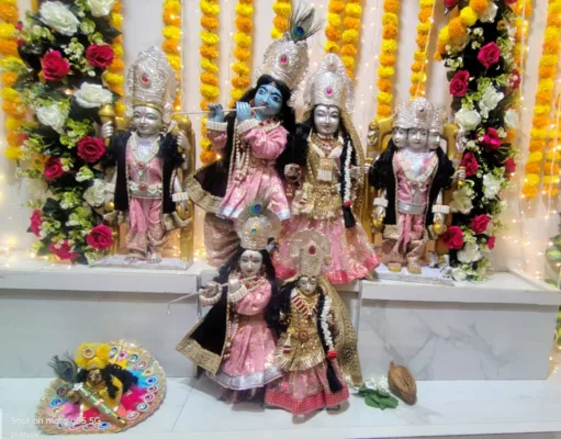 धूमधाम से मना श्री कृष्ण जन्माष्टमी का महामहोत्सव