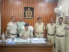 सूने मकान से लाइसेंसी रिवाल्वर और कारतूस चुराने वाले 3 शातिर आरोपी गिरफ्तार