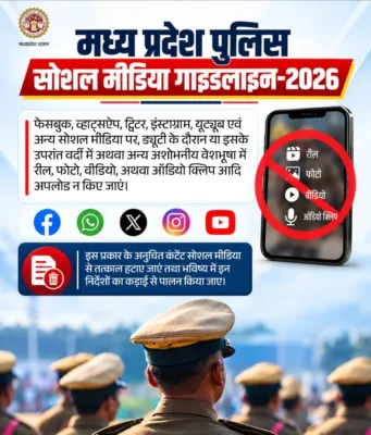 पुलिसकर्मियों के सोशल मीडिया इस्तेमाल को लेकर सख्त दिशा-निर्देश