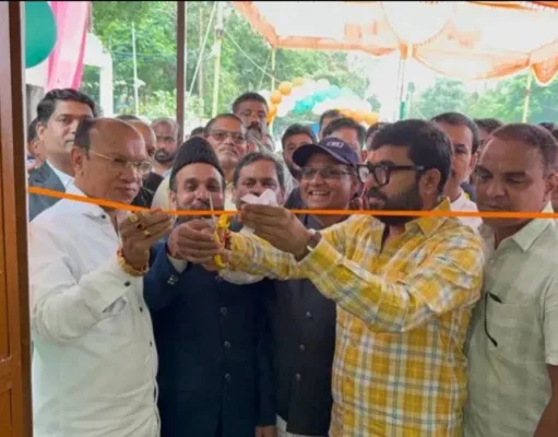 अमरवाड़ा बार रूम भवन का हुआ शुभारंभ