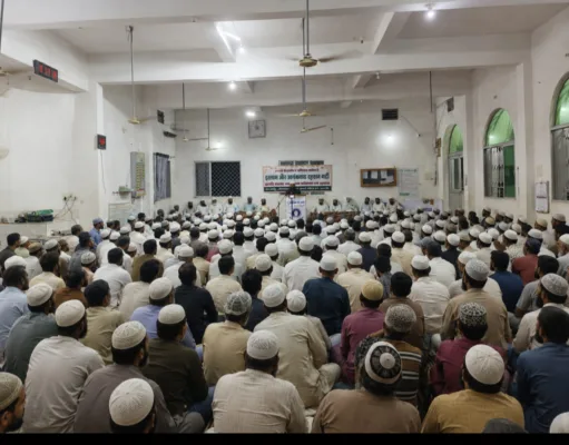 मस्जिद ए आयशा में पैगाम-ए-अमन प्रोग्राम, उलेमाओं ने कहा – इस्लाम आतंक का नहीं, शांति का मजहब है