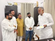 सांसद बंटी विवेक साहू ने मंत्रियों से की मुलाकात