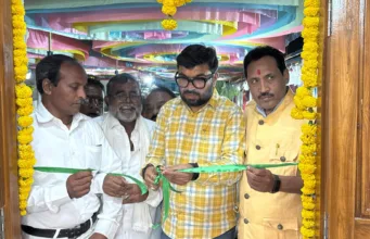 सांसद बंटी विवेक साहू ने वाल्मिकी समाज को दी सामाजिक भवन की सौगात