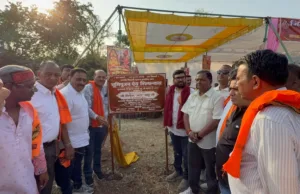 छत्रपति शिवाजी महाराज के नाम पर बनेगा मराठा समाज का सामाजिक भवन : बंटी विवेक साहू