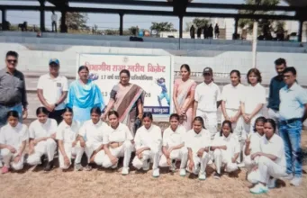विभागीय राज्य स्तरीय क्रिकेट प्रतियोगिता में सुरलाखापा की आठ छात्राओं का चयन